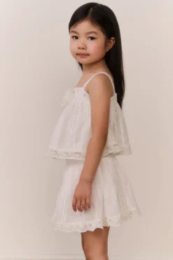 Little Girls Solena Cotton Skirt