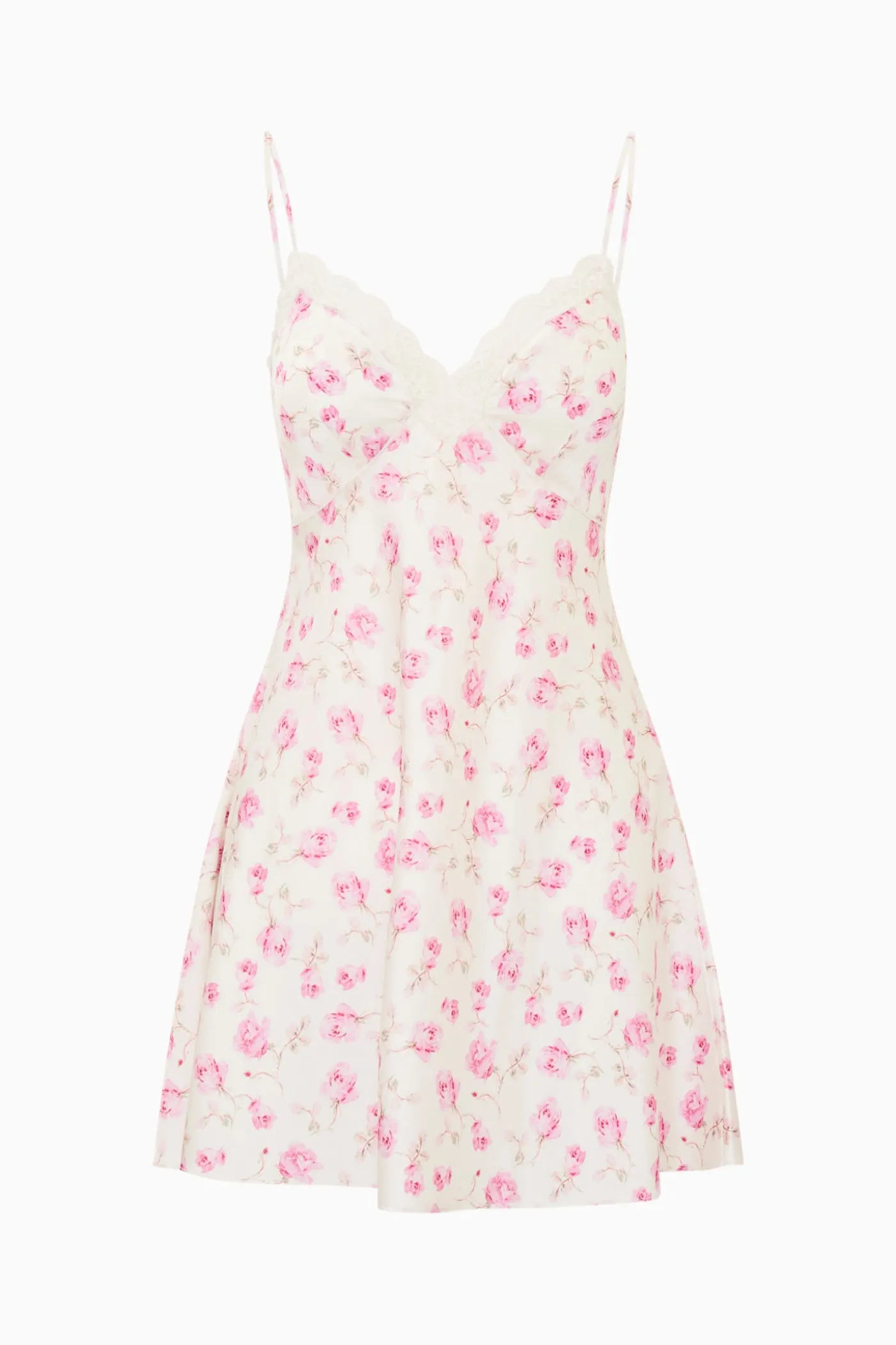 Lorinda Heirloom Print Mini Slip Dress