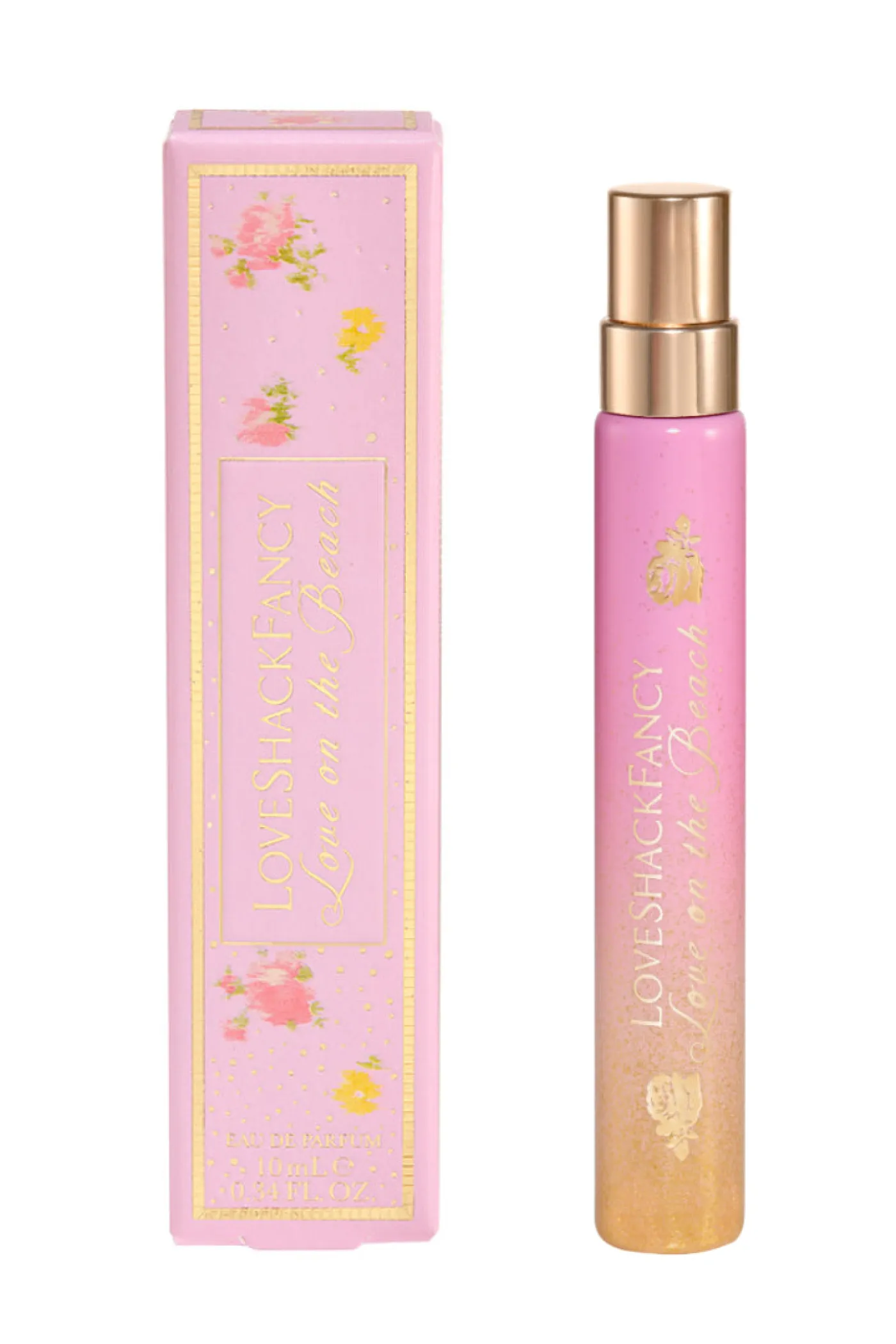 Love on the Beach Eau de Parfum Travel Spray with Coconut & Frangipani