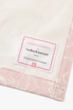 LoveShackFancy X Hedley & Bennett Perennial Pink Apron