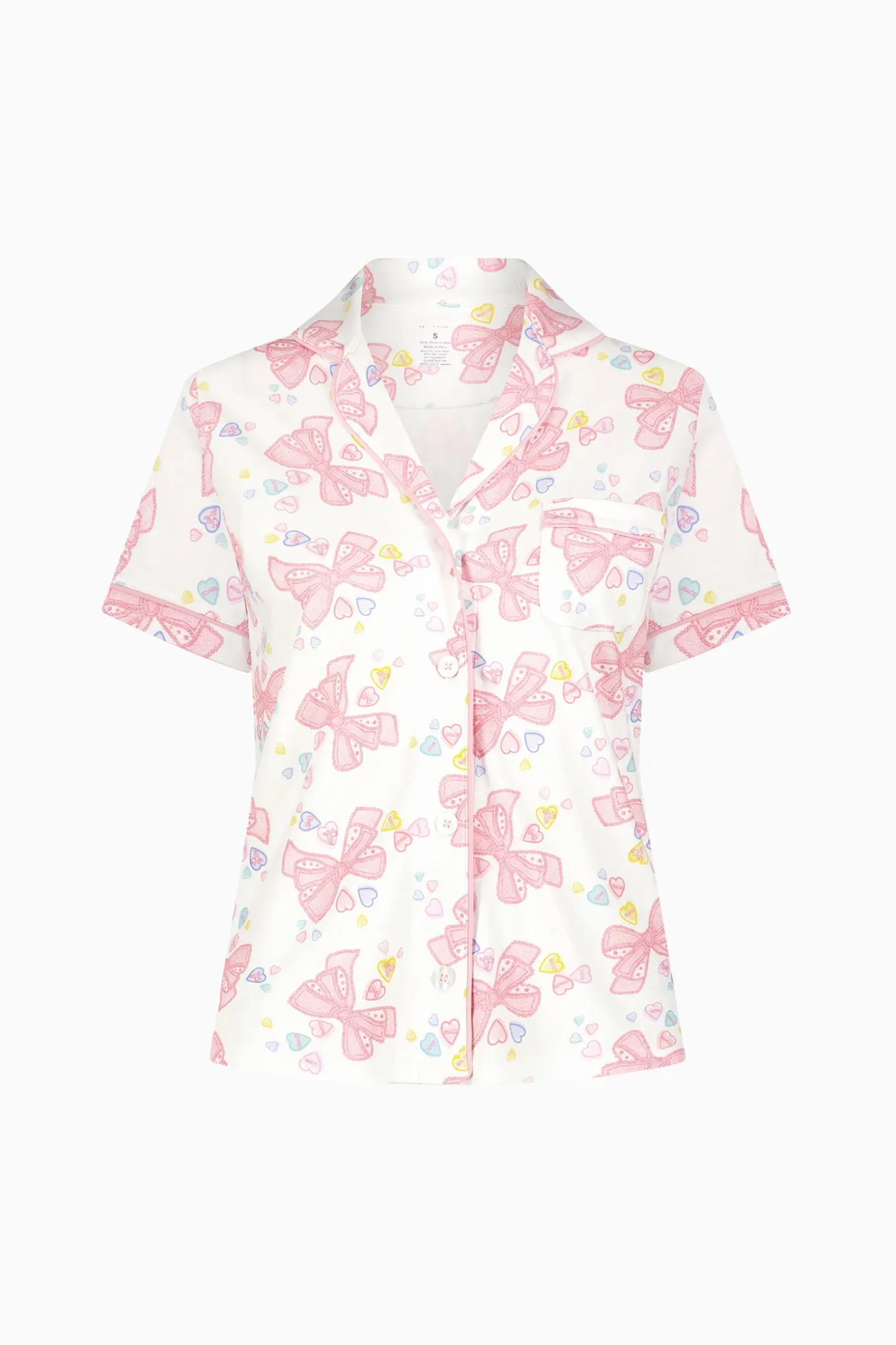LoveShackFancy x Roller Rabbit Doily Beux Women's Polo Pajama Set
