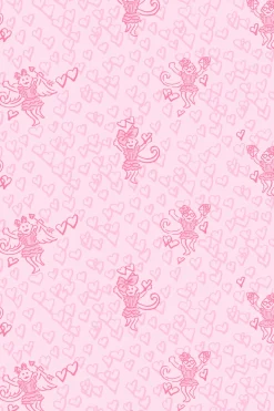 LoveShackFancy x Roller Rabbit Hearts Cami And Boxer Set