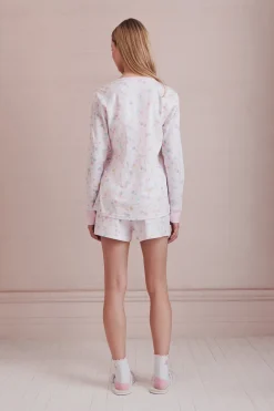 LoveShackFancy x Roller Rabbit Heart Stripe Hunter Pajama