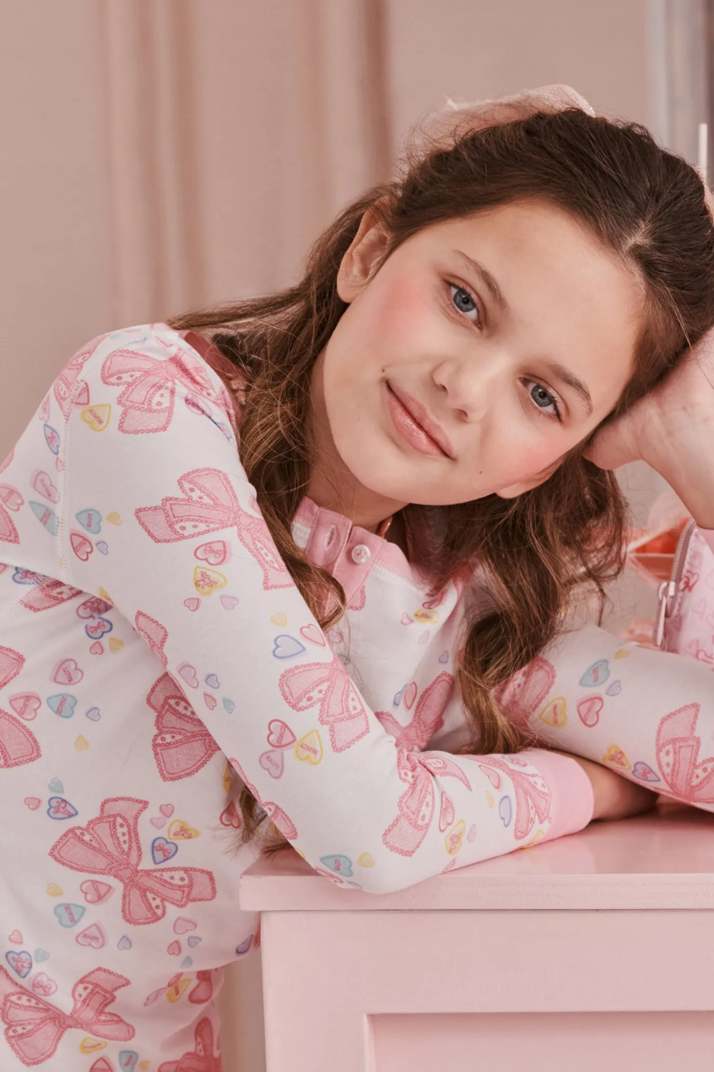 LoveShackFancy x Roller Rabbit Doily Beux Kids Pajama