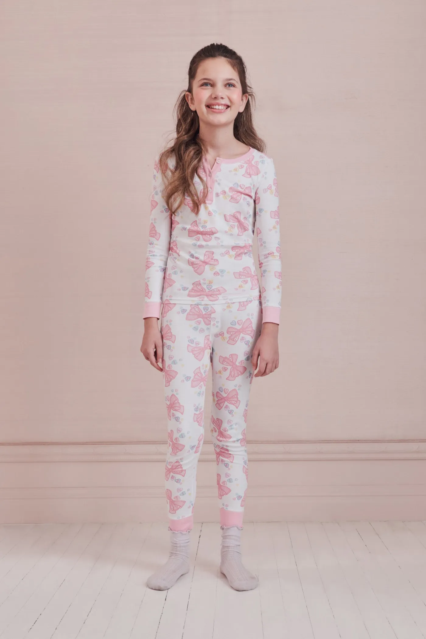 LoveShackFancy x Roller Rabbit Doily Beux Kids Pajama