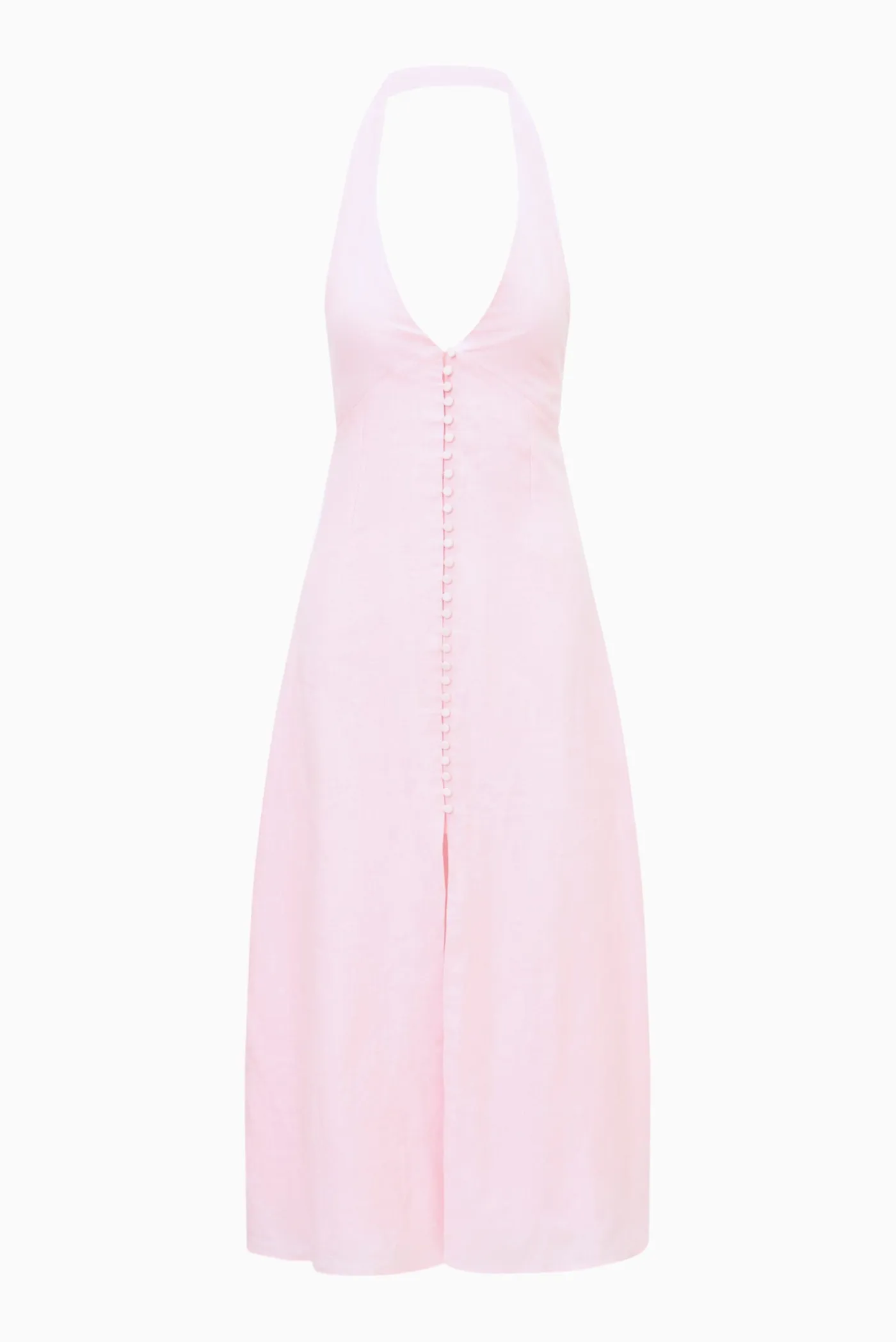 Lovis Linen Halter Maxi Dress