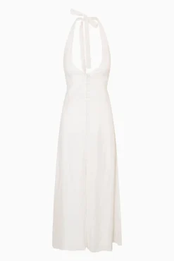 Lovis Linen Halter Maxi Dress