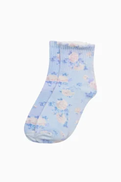 Lowell Heirloom Print Socks