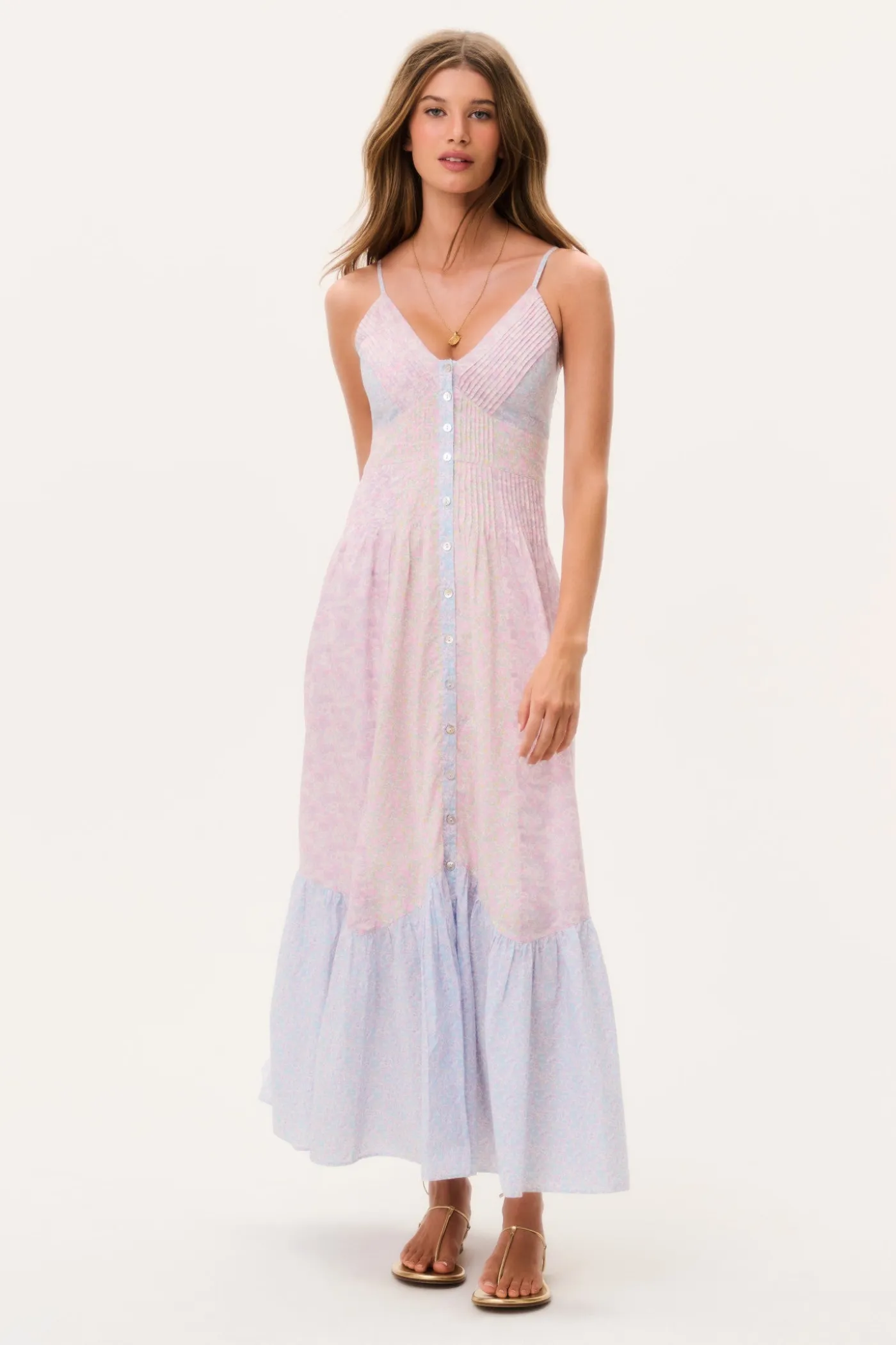 Made With Liberty Fabrics Esilda Maxi Dress