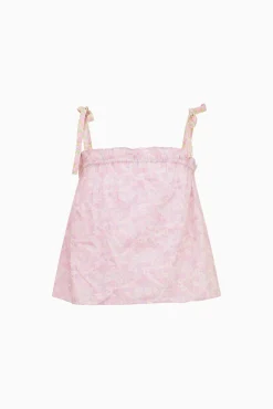 Made With Liberty Fabrics Little Girls Fiorella Top