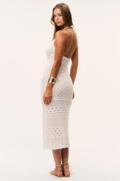 Massie Crochet Midi Dress