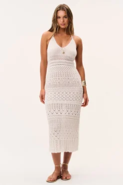 Massie Crochet Midi Dress