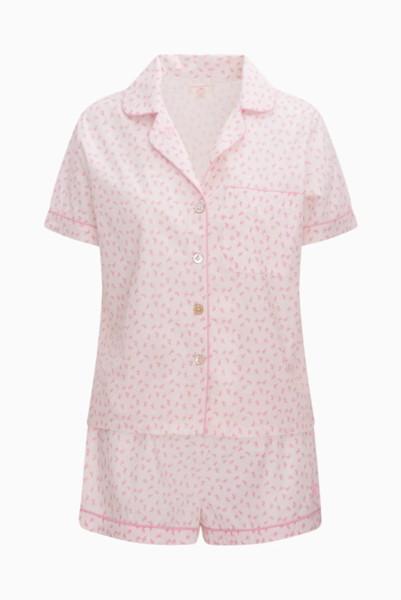 Midnight Haze Polo PJ Short Set