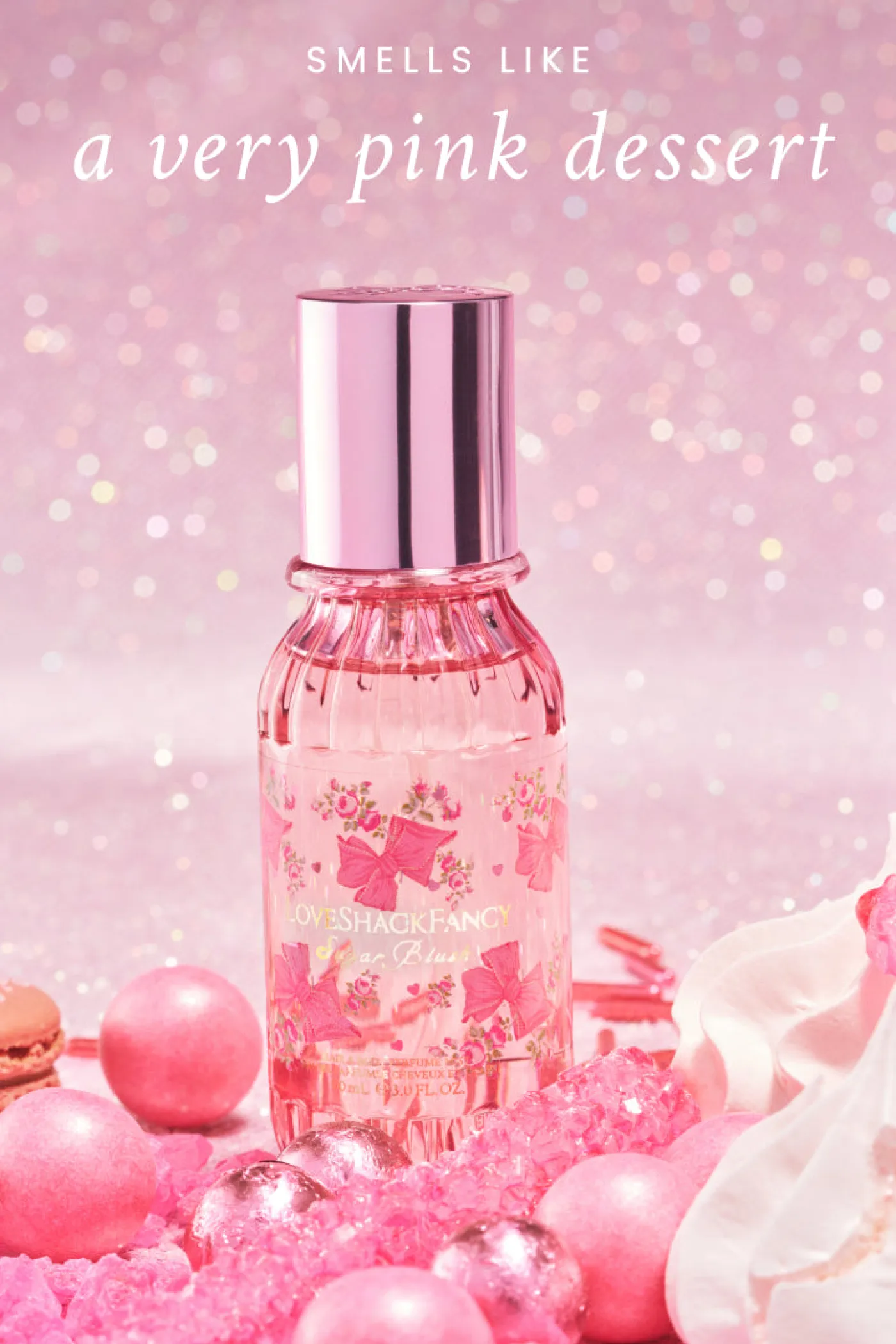 Mini Sugar Blush Hair & Body Mist with Vanilla & Passion Fruit