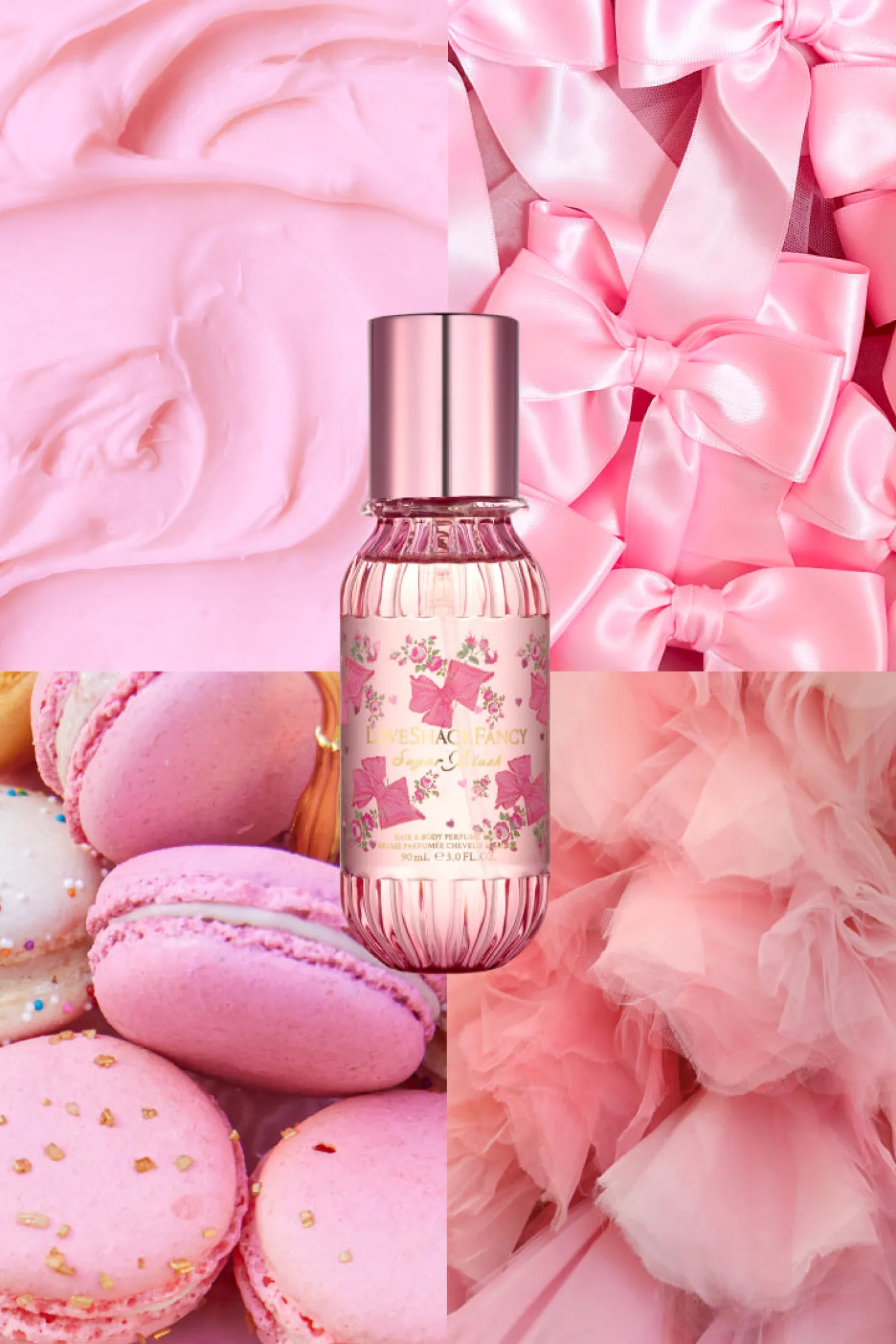 Mini Sugar Blush Hair & Body Mist with Vanilla & Passion Fruit