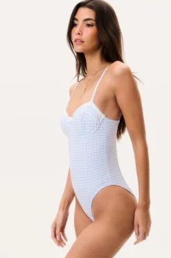Olivienne Gingham One-Piece Swimsuit