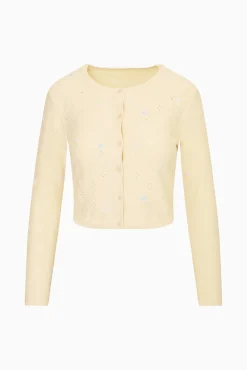 Paelynn Embroidered Floral Cardigan