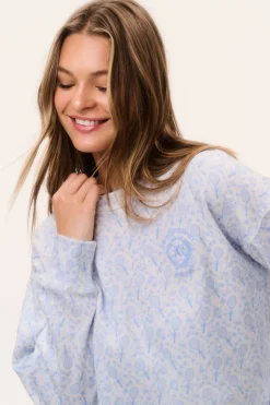 Palo Tennis Print Pullover