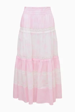 Phia Mixed Print Maxi Skirt