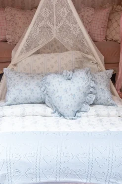 Pointelle Throw Blanket