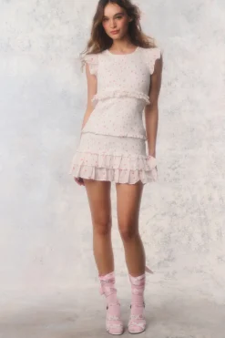 Re-Edition Aveline Cotton Mini Dress