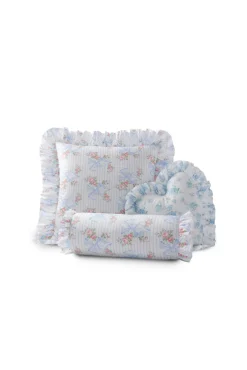 Ruffle Bolster Pillow