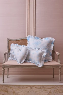 Ruffle Heart Pillow