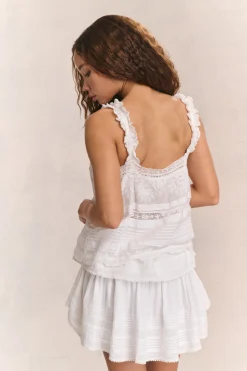 Ruffle Mini Heritage Skirt