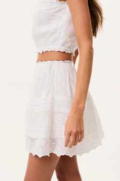 Sani Cotton Victorian Mini Skirt