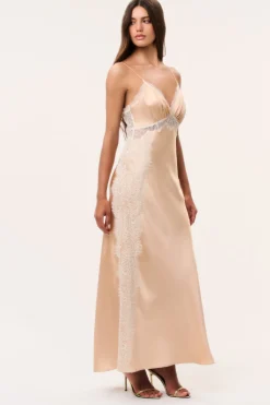 Shia Silk-Blend Maxi Dress