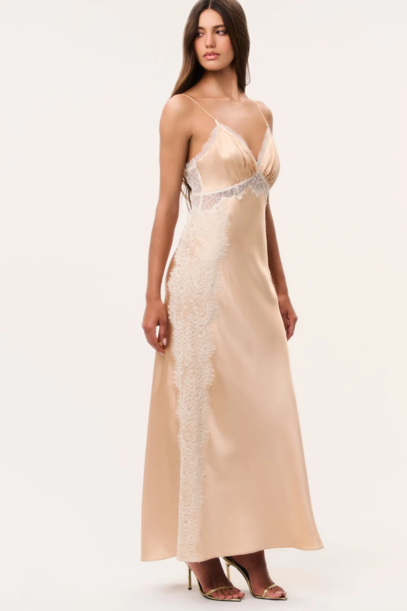 Shia Silk-Blend Maxi Dress
