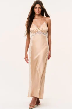 Shia Silk-Blend Maxi Dress