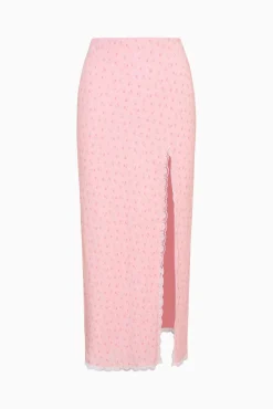 Silvia Floral Crepe Midi Skirt