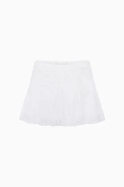 Solena Cotton Victorian Mini Skirt