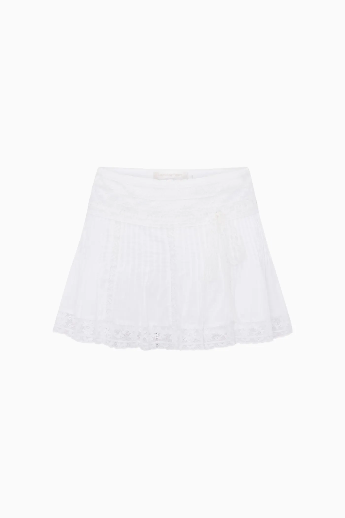 Solena Cotton Victorian Mini Skirt