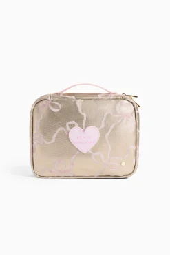 STATE x LoveShackFancy Gold Benson Toiletry Kit