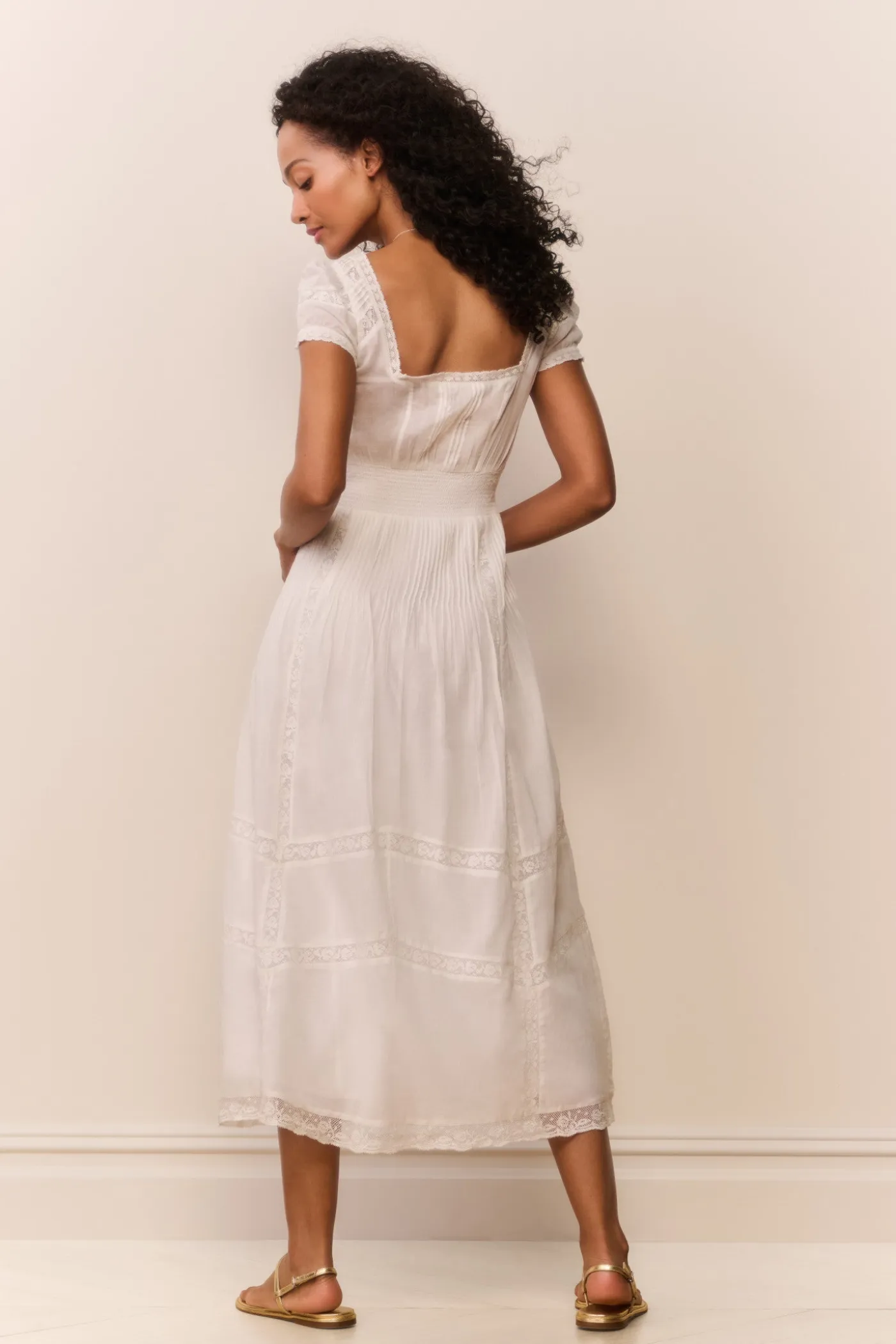 Suvi Heritage Midi Dress