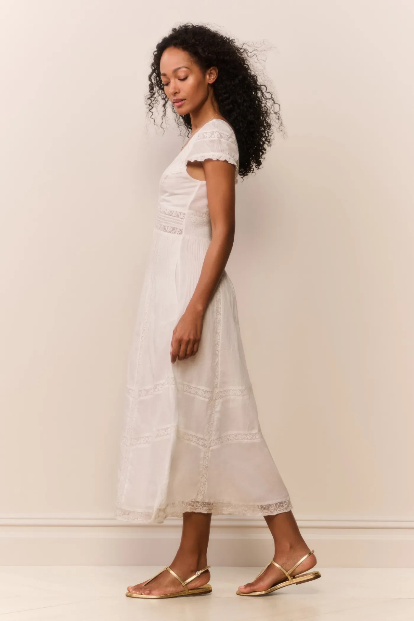 Suvi Heritage Midi Dress