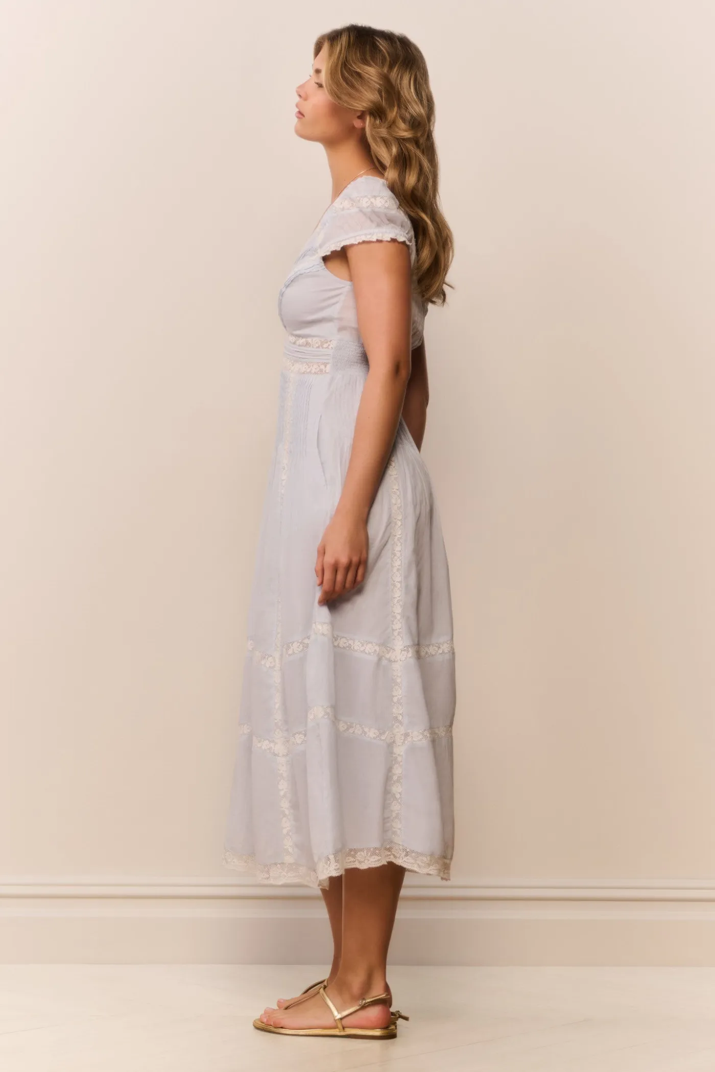 Suvi Heritage Midi Dress