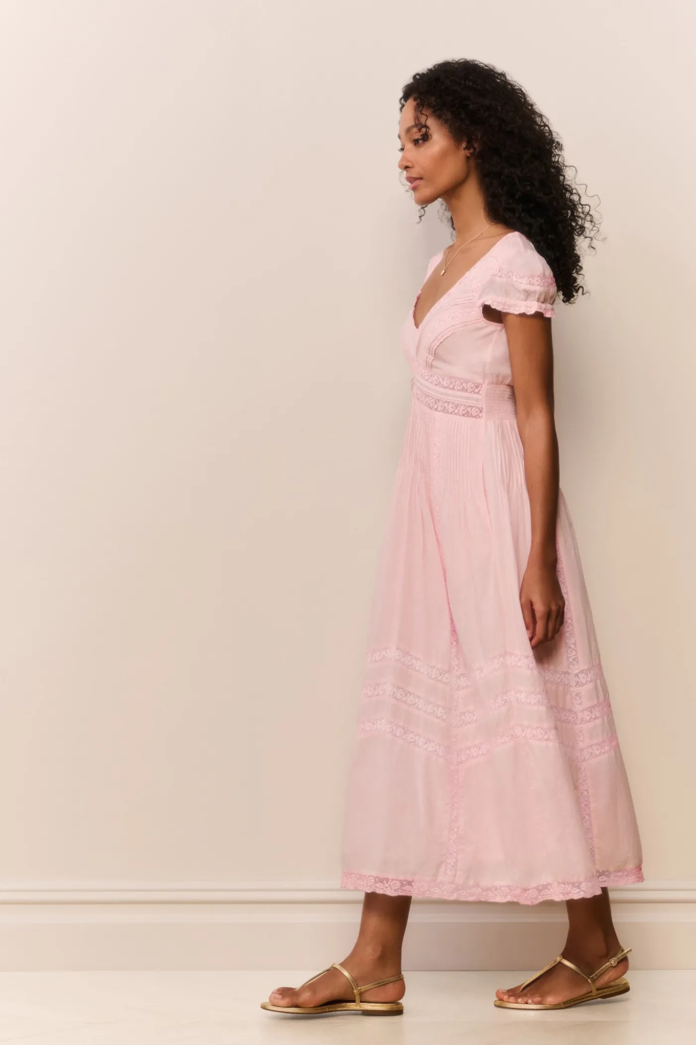 Suvi Heritage Midi Dress