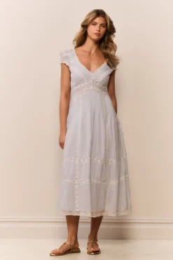 Suvi Heritage Midi Dress