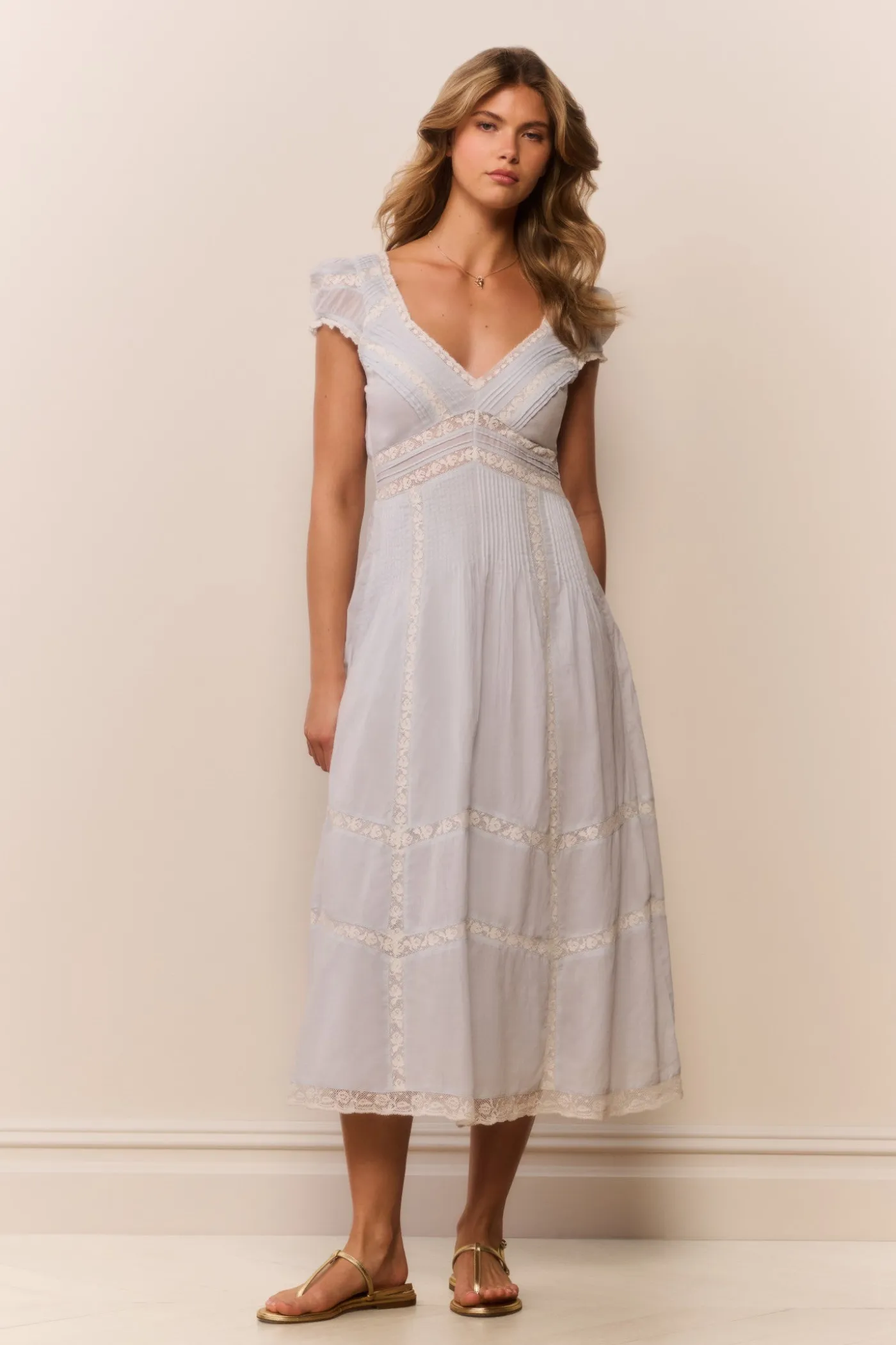 Suvi Heritage Midi Dress