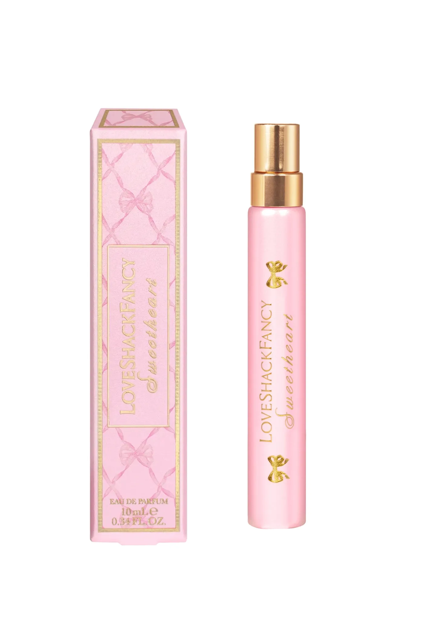 Sweetheart Eau de Parfum Travel Spray with Pink Raspberry and Peach Musk
