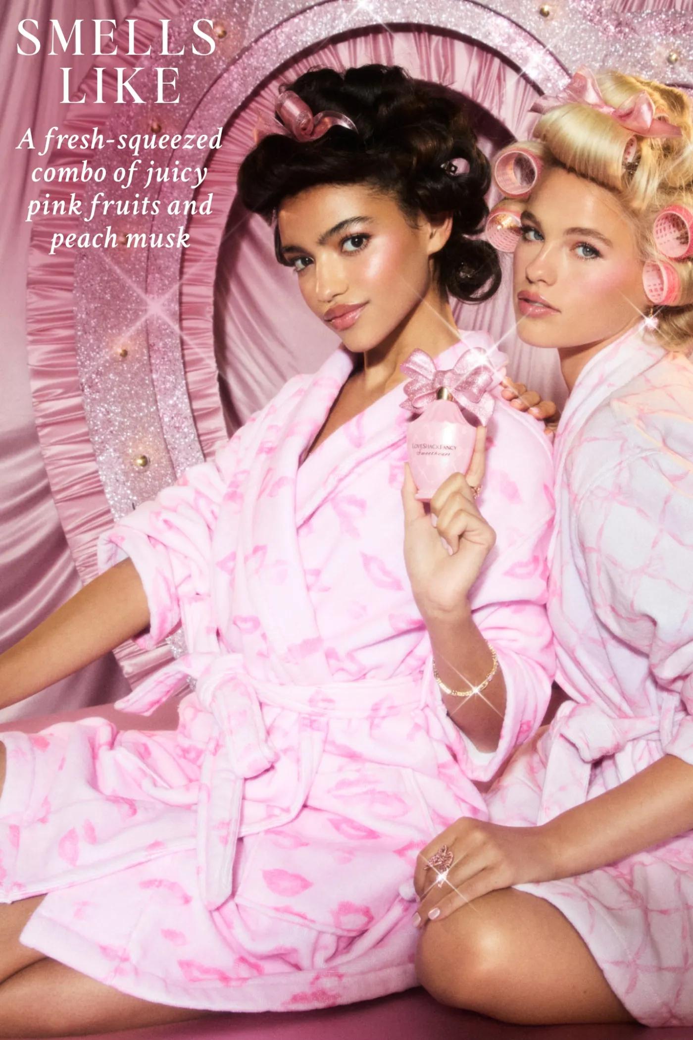 Sweetheart Eau de Parfum Travel Spray with Pink Raspberry and Peach Musk