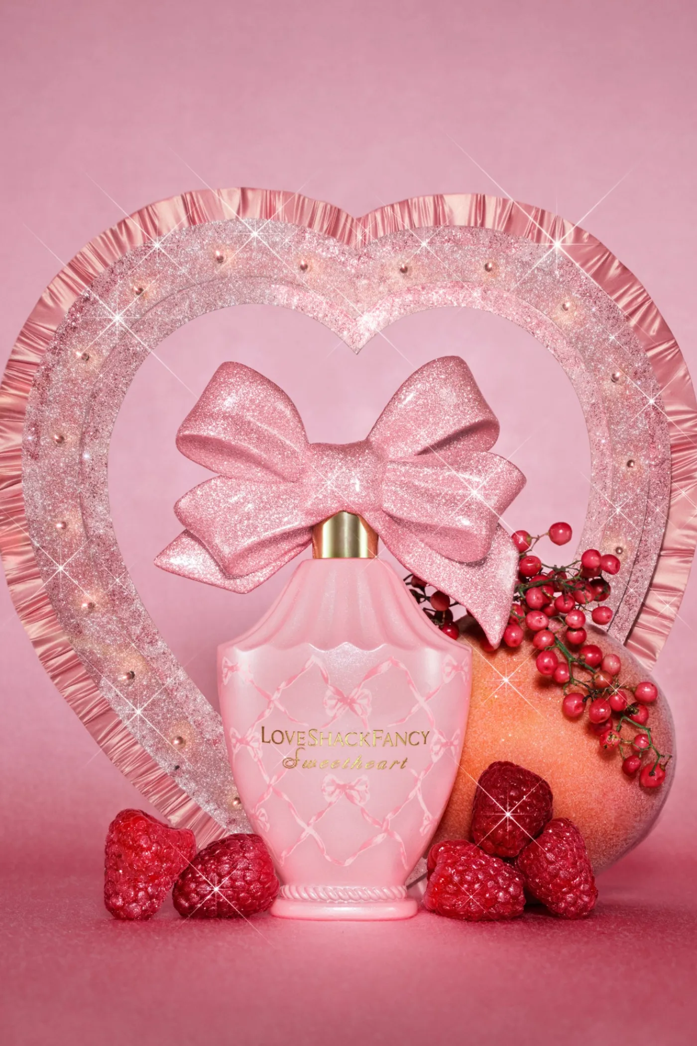 Sweetheart Eau de Parfum with Pink Raspberry and Peach Musk