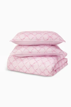 Sweetheart Printed Duvet Cover + Sham Set