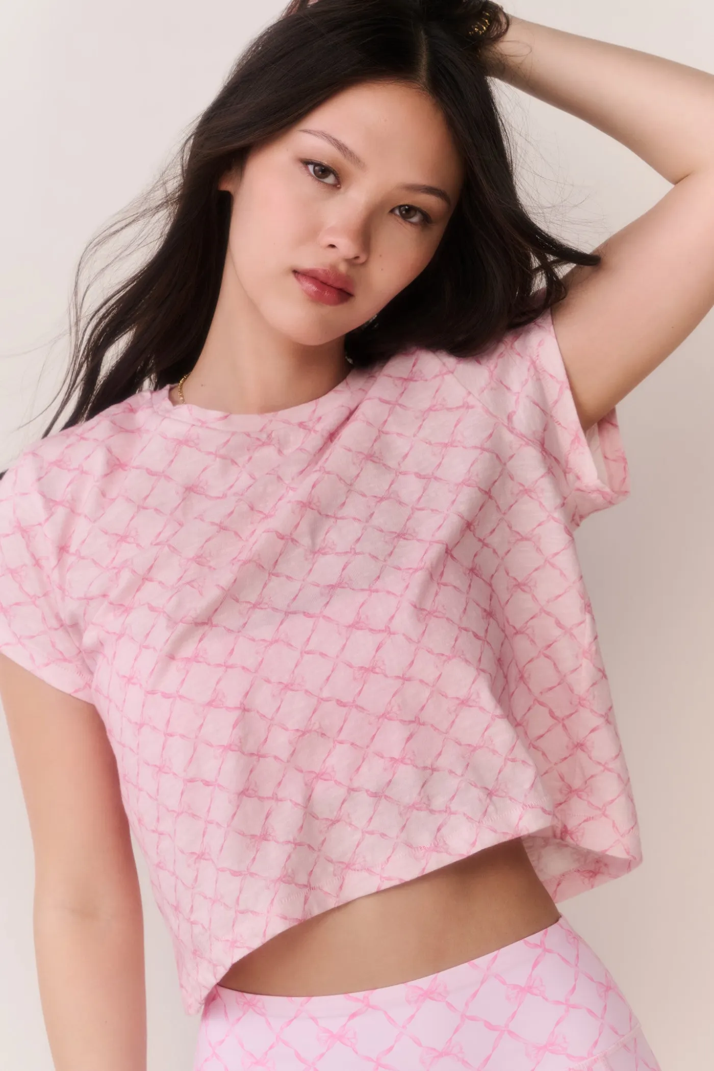 Sweetheart Rubin Cropped Tee
