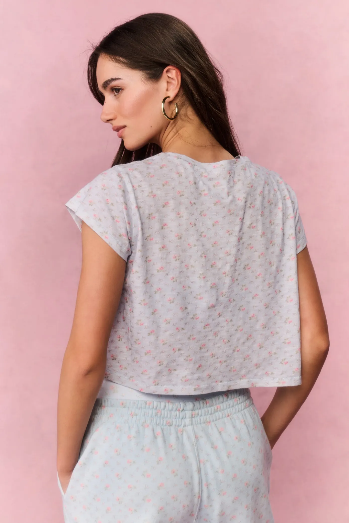 Sweetheart Rubin Cropped Tee