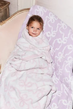 Teddy Bow Blanket