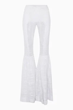 Tevla Cotton Victorian Bell Bottom Pant